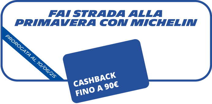banner promozionale  Fai strada alla primavera con Michelin
