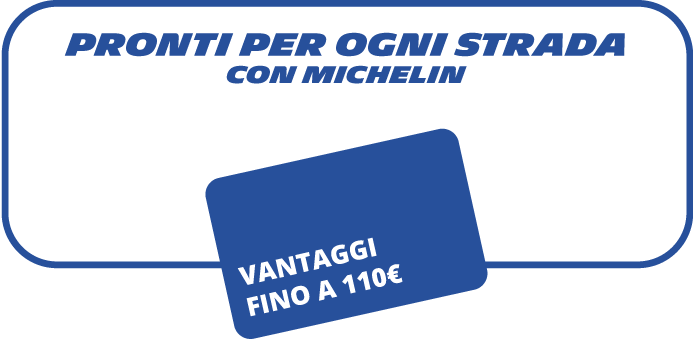 Pronti per ogni strada con MICHELIN